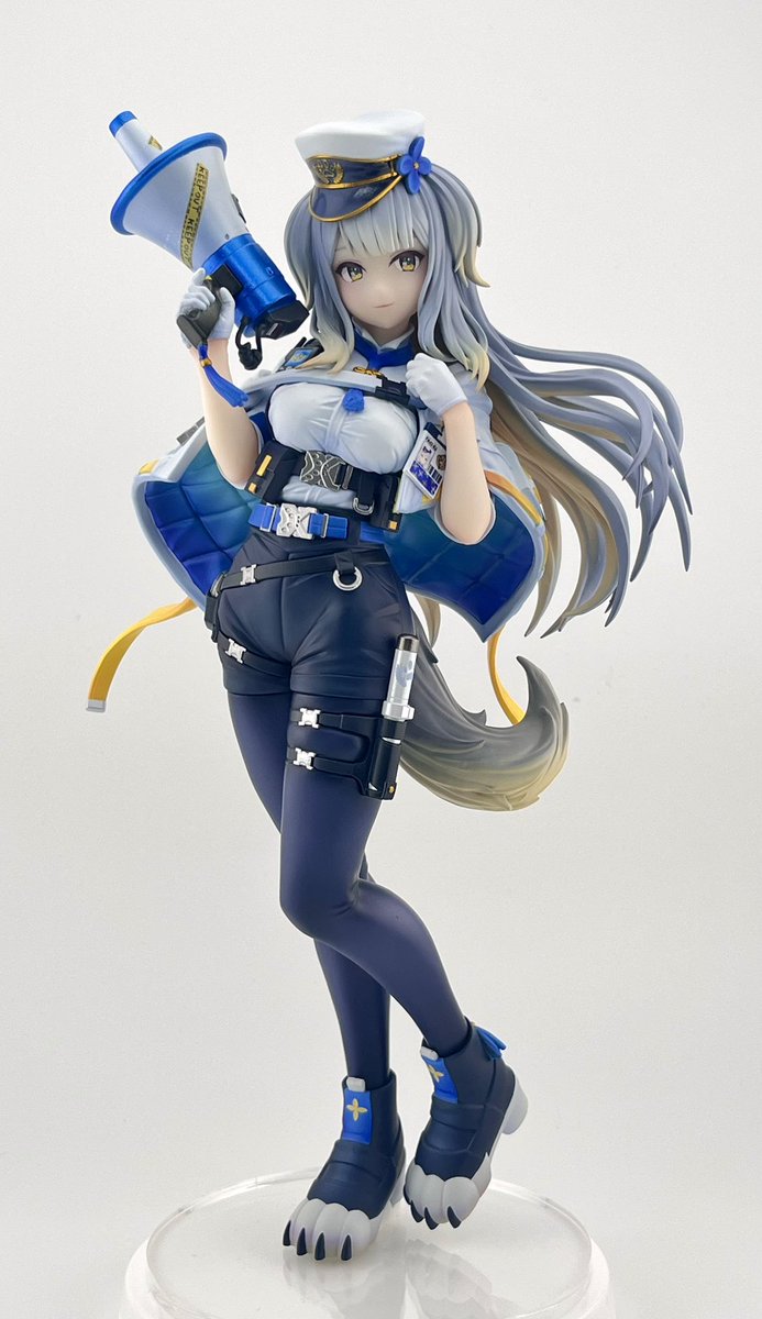 YUDAI30's tweet image. 2/8(日)[ワンダーフェスティバル2026冬]
【卓番】4-33-01：Yu-dai

新作『栞葉るり』　
・原型：Yu-dai
・彩色：田中しあん(@T4nakaK )

・価格：20,000円(デカール有)
・サイズ：230mm
・仕様：未塗装未組み立て3Dプリンター品
・個数：30個

#WF2026W ＃栞葉書 #にじさんじ8周年