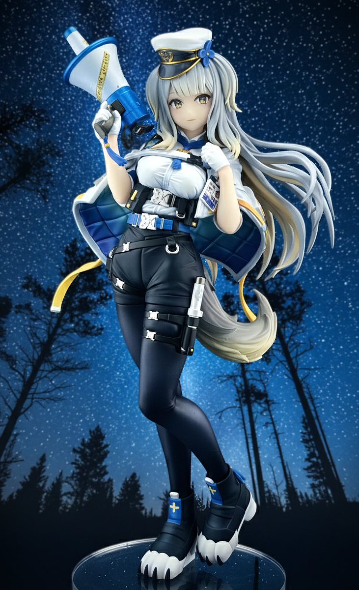 YUDAI30's tweet image. 2/8(日)[ワンダーフェスティバル2026冬]
【卓番】4-33-01：Yu-dai

新作『栞葉るり』　
・原型：Yu-dai
・彩色：田中しあん(@T4nakaK )

・価格：20,000円(デカール有)
・サイズ：230mm
・仕様：未塗装未組み立て3Dプリンター品
・個数：30個

#WF2026W ＃栞葉書 #にじさんじ8周年