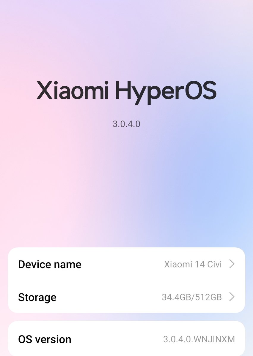 Xiaomi HyperOS India tweet media