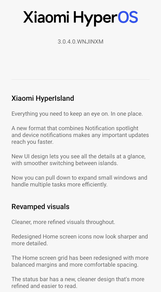 Xiaomi HyperOS India tweet media