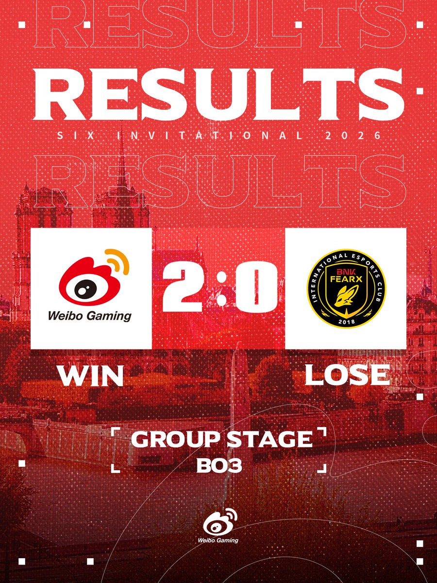 WeiboGamingEsports tweet media