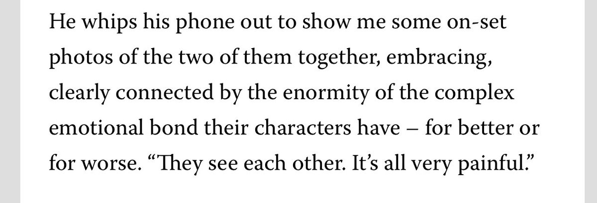 prettyraju's tweet image. #TheNightManager 

“They see each other. It’s all very painful.” Tom talking about Teddypine connection with each other,

(While also showing the interviewer his picture with Diego when they’re embracing each other lmao he’s too cute like “look at my colleague, he’s adorable.”)