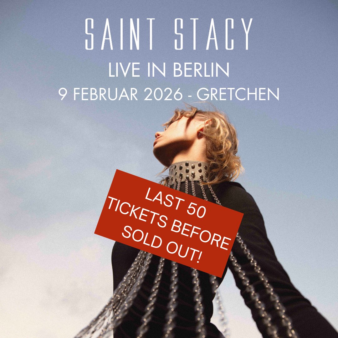 Berlin! Last 50 tickets before sold out, let's go! 
Tickets: link.dice.fm/jeca82157a37