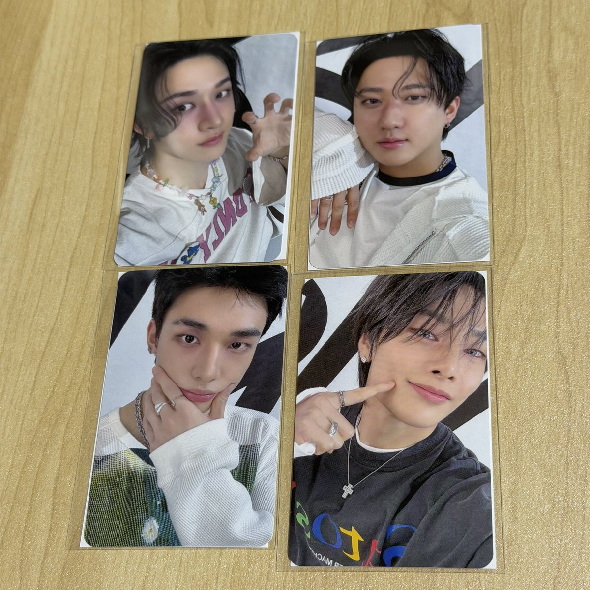 __ponpanp's tweet photo. Stray Kids スキズ dominATE celebrate 
SKZOO  購入特典トレカ

譲　バンチャン、チャンビン、��ョンジン、イエナ

求　同種フィリックス

同日郵送交換希望🐥
お気軽にお声がけよろしくお願いいたします🙇‍♀️✨ https://t.co/c2Jp7O9vRG