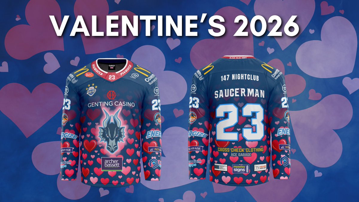 A Jersey Worth Falling For... 😍 

Gamers on sale from 6pm today.

ℹ️ bit.ly/3OiMzwO