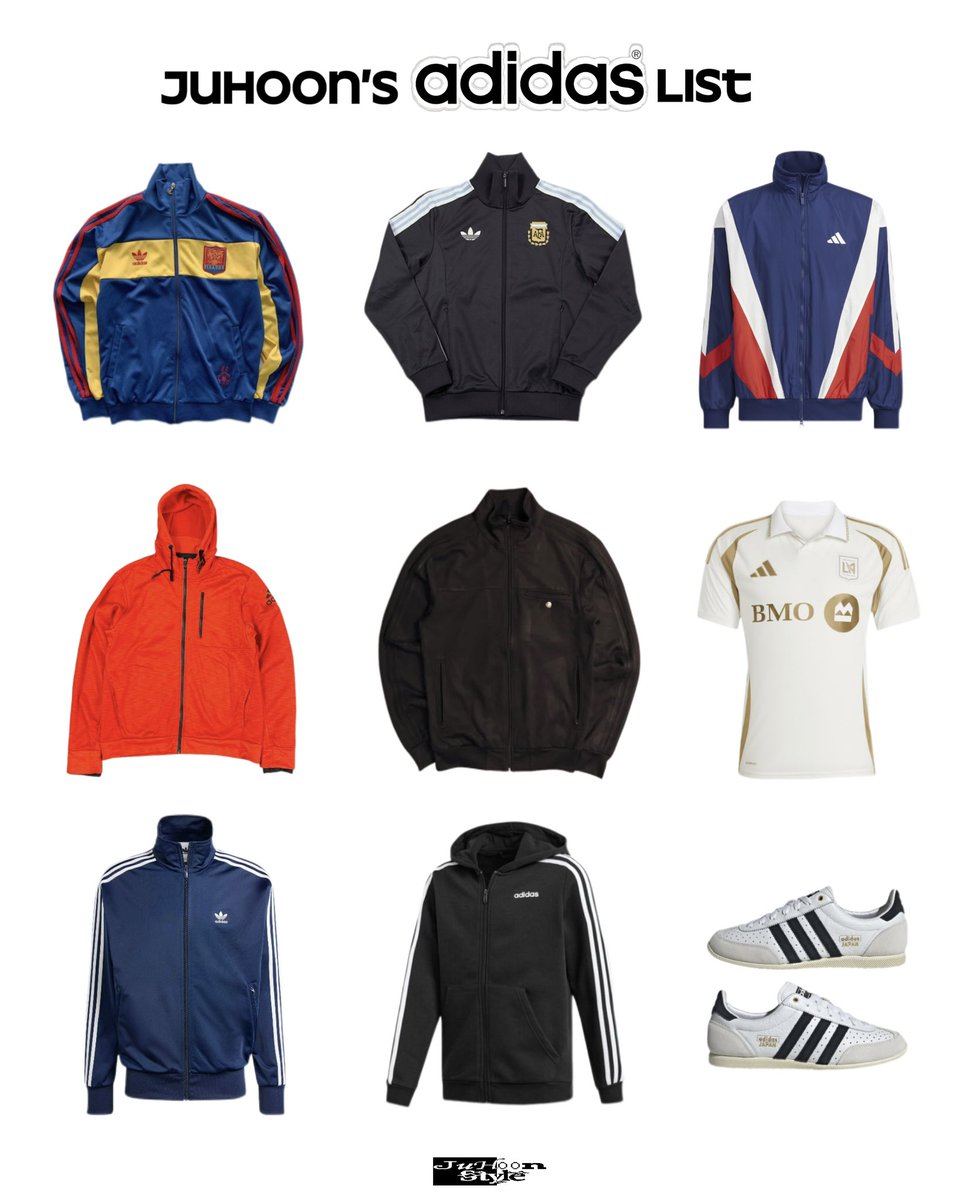 JuHoon's Adidas List <<<<<<

#JUHOON #주훈 #CORTIS #코르티스