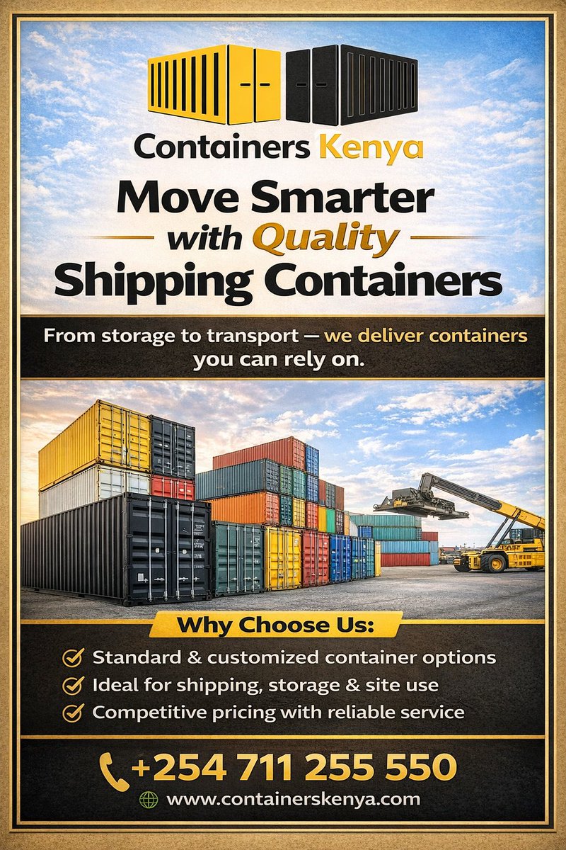 Containers Kenya tweet media