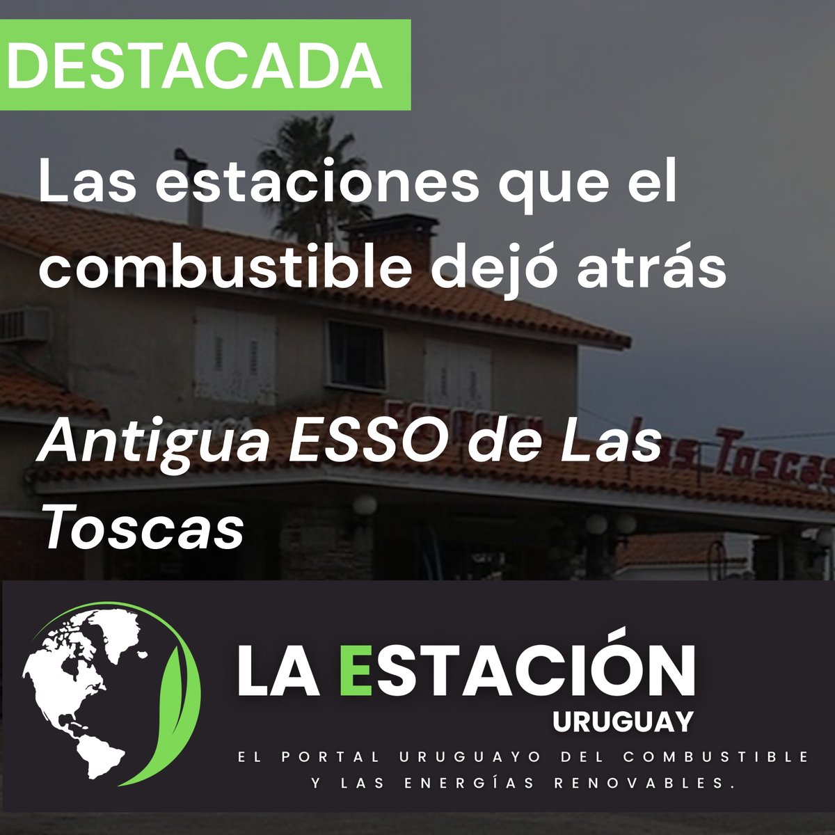 LaEstacionUY's tweet image. Las estaciones que el combustible dejó atrás
Antigua ESSO de Las Toscas

Leé más en: acortar.link/qQHFD0

#Historia #Estacionesdeservicio #EESS #LasToscas