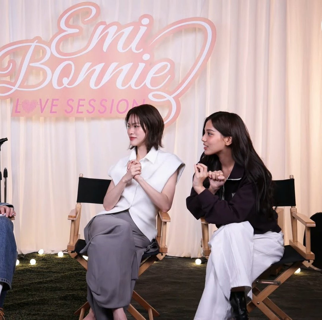 PopPlanet_'s tweet image. Emi and Bonnie Bring the Charm on Love Session Concert Press Run.

LOVESESSION PRESS TOUR
#EmiBonnieLoveSessionPressTour