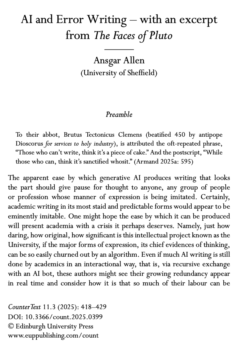 Ansgar Allen tweet media