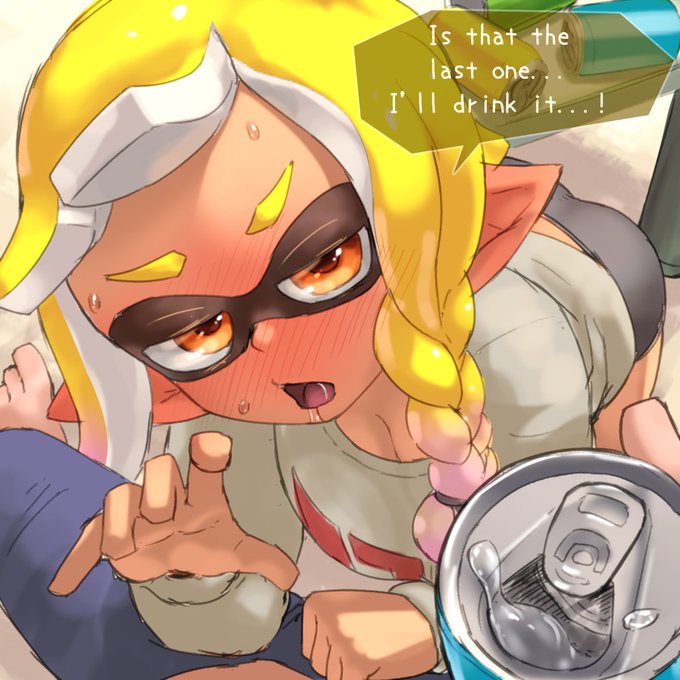 Drunk inkling's body temperature rises 