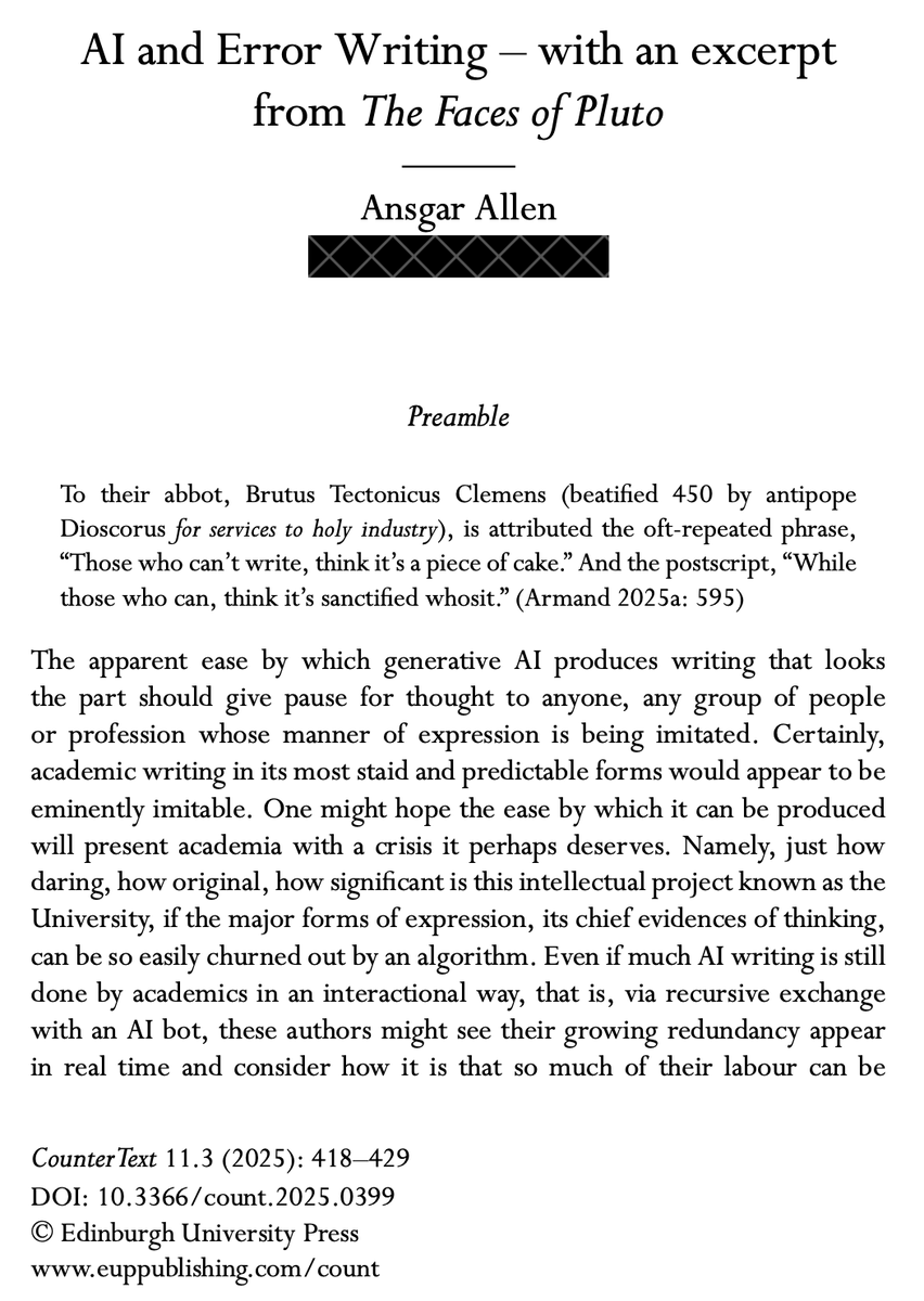 Ansgar Allen tweet media