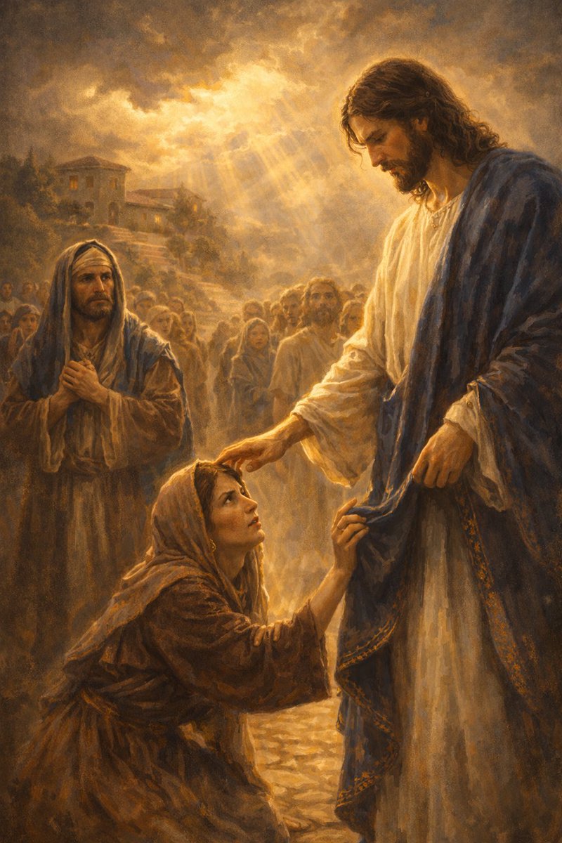Padreramonzam's tweet photo. ¿Alguna vez has sentido que Dios llega tarde? 
Jairo corría desesperado por su hija moribunda, pero Jesús se detuvo… por otra persona. A veces nuestras urgencias chocan con los tiempos de Dios. 
Pero Él nunca llega tarde, siempre llega a tiempo para resucitar lo que creíamos perdido. 
Señor, aumenta mi fe cuando todo parezca perdido. Amén. 🙏