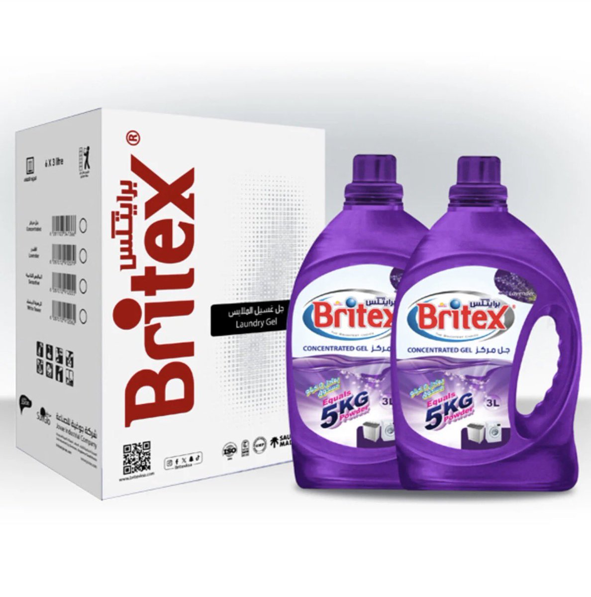 سعر لُقططططططه 🚨🚨🚨🚨🚨

صابون جل لغسيل
الملابس Britex “

كرتون مكون من ( قطعتين 6 لتر )
بـ 38 ريال بسسسس 🔥🔥🔥!

السسسعر ما يتفوووت 
والشحن مججاني ..

الرابط : ty.gl/kri0bbqto6v11