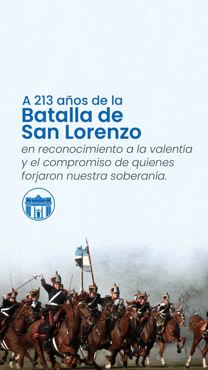 3 de febrero - 213 años de la Batalla de San Lorenzo
