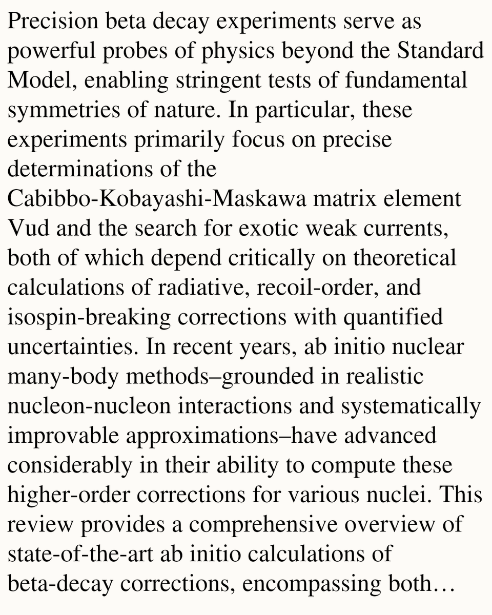The Role of Ab Initio Beta-Decay Calculations in Light Nuclei for Probes of Physics Beyond the Standard Model

Grigor H. Sargsyan, Garrett B. King, Ayala Glick-Magid, Chien-Yeah Seng
arxiv.org/abs/2602.00341 [𝚗𝚞𝚌𝚕-𝚝𝚑]