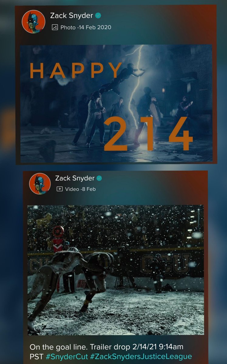 SnyderQueen_'s tweet image. This 214 marks the 5 year anniversary of the original SnyderCut trailer. The trailer that got so much hype, Warner Bros tried to bury it. 

I believe Zack Snyder is coming back to DC. Let's take this year to be as loud and as hyped as we can be!!

#RestoreTheSnyderVerse !!