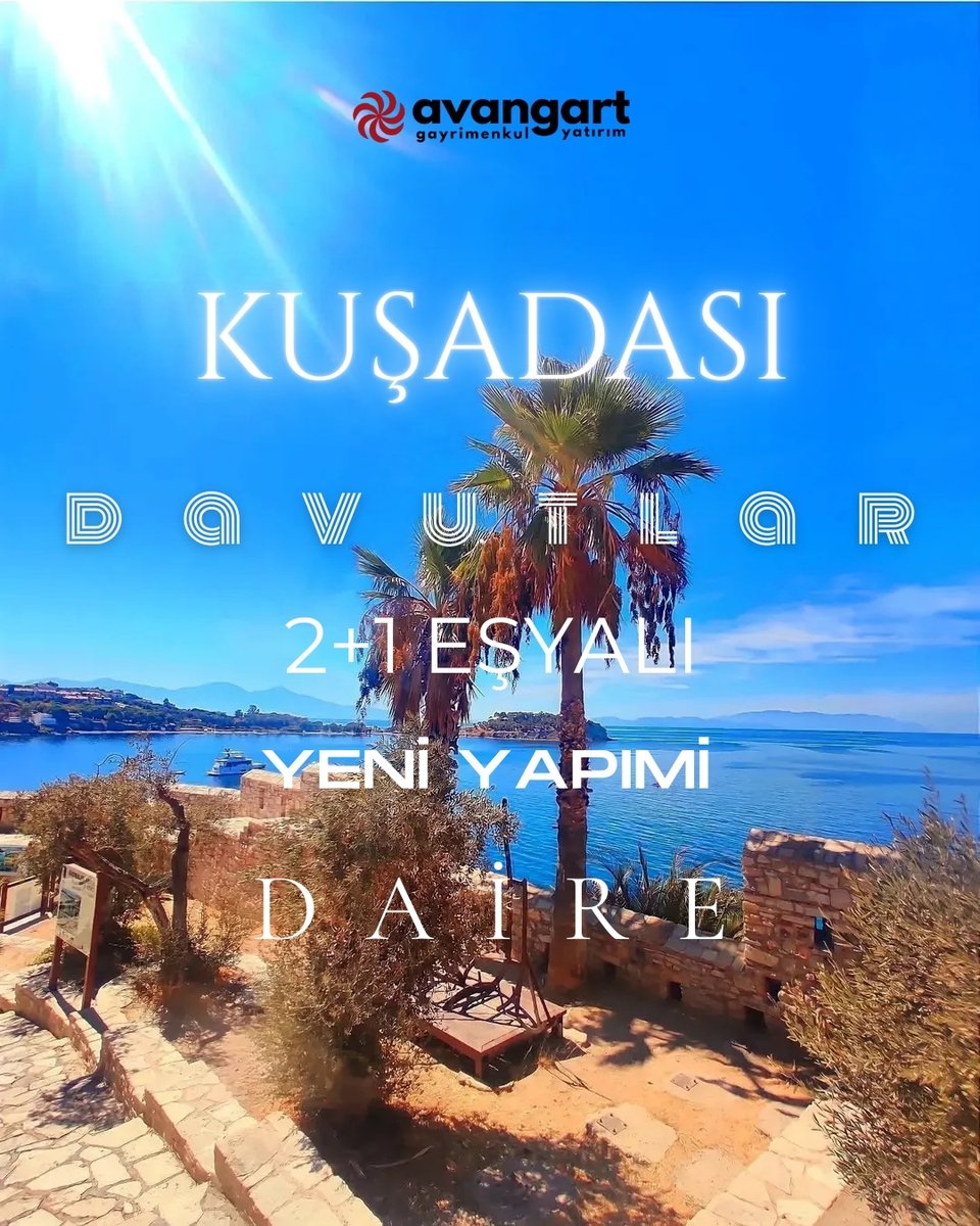 avangartyapi's tweet photo. Kuşadası Davutlar’da eşyalı, balkonlu ve asansörlü 2+1 satılık daire.
Sahile ve çarşıya yakın, yatırım değeri yüksek.
📞 https://t.co/JQM8BAnSUO

#kuşadası #davutlar #satılıkdaire #emlak #yatırım https://t.co/L9MbcMNerF