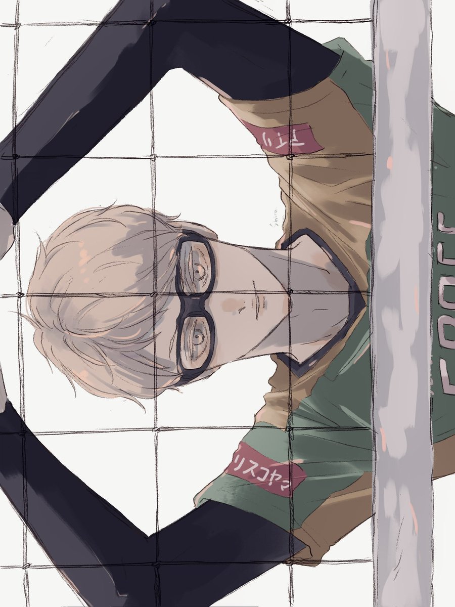 shira47A's tweet image. 月島選手をそろそろ描きたい〜〜（再