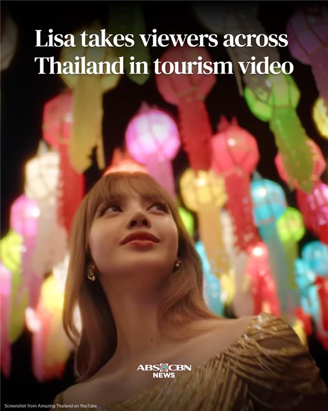 ABSCBNNews's tweet image. 'AMAZING LALISA'

Blackpink megastar Lisa stars in a new tourism campaign video for her home country, Thailand.

READ: abscbn.news/4qPRxQd