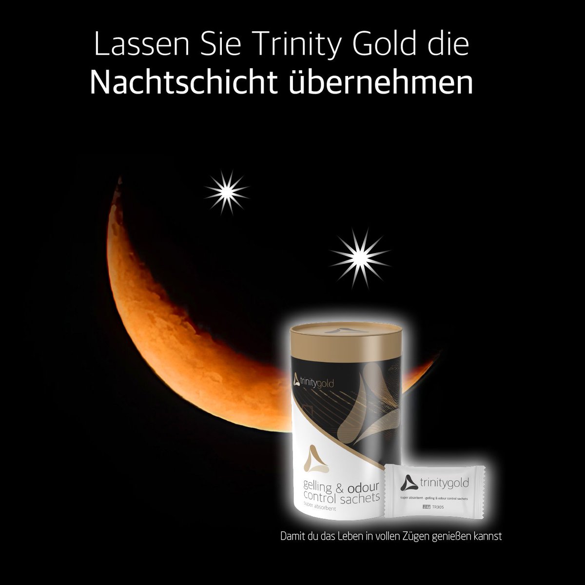 trinityaustria's tweet photo. Ihr Körper braucht Ruhe zur Heilung 💛 Doch nächtliches Entleeren des Beutels kann den Schlaf stören. 

Trinity Gold Gel- &amp; Geruchskontrollbeutel helfen Ihnen, ruhig und auslaufsicher durchzuschlafen. 

Gratis Probe:
https://t.co/p9lw6Fo54k https://t.co/CuMK2BS2VM