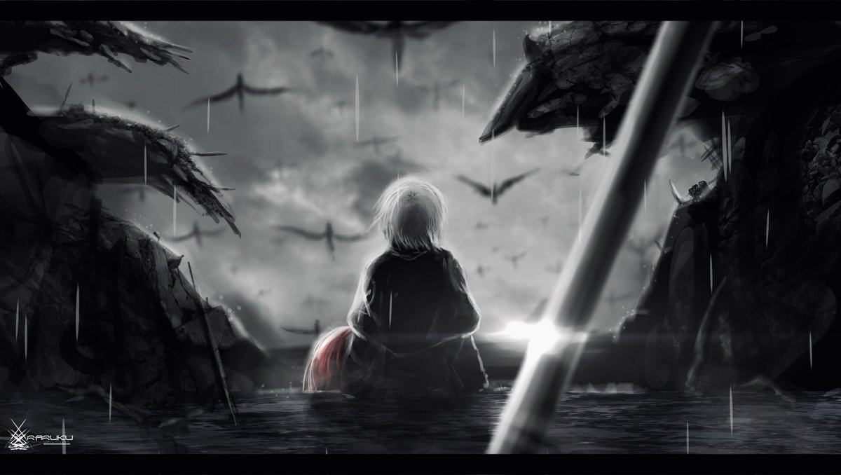過去絵  #イラスト 