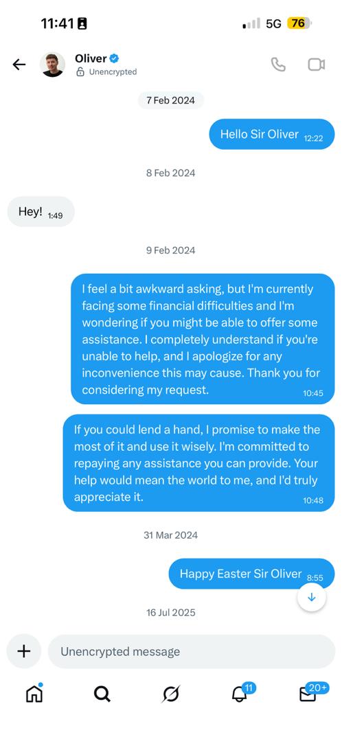 Aje_Dynamicz's tweet photo. 2023. I was broke. Talented. And desperate.

I had been on Upwork for 3 months.
No job. No client. Just “Connects exhausted.”
I reached out to one of the top earners then.
Sent him a message. Asked for guidance.

He replied once.
I tried again months later.
the Truth is I didn’t even have a laptop then.
Imagine being a digital marketer without a laptop in Nigeria.
Na motivation and borrowed data I get.

That period he was doing a giveaway.
So I gathered courage and asked if he could help me get a laptop.
I even promised to pay back.
No response.

I followed up the next year.
He replied:
“I found it very rude. I was helping people support their kids. You asked for a laptop.”

That message humbled me.
Not because he said no.
But because I realized something.
Nobody owes you your dream.

I apologized.
Closed the chat.
Sat down with myself.

And asked one question:

“If nobody helps you, what next?”

That was the turning point.

I started calling friends.
“Bro, you get any small gig?”
“Even $10 work I go do am.”

One friend borrowed me his laptop.
Another gave me a $20 job.
Another gave me a ridiculous gig that wasn’t worth the stress.
I did all of them.

No pride.
No ego.
Just hunger.

With those small gigs, I bought my first laptop.
That laptop changed everything.
Even after buying it, it wasn’t easy.
Clients still ghosted.
Proposals still failed.

But this time, I had learned something bigger than freelancing:

Rejection is not an insult.
It is redirection.

I joined communities.
Built relationships.
Improved my skill.
Kept showing up.

Today when people see results, they think it was smooth.

They didn’t see:
• The begging
• The embarrassment
• The apologies
• The small $10 wins
• The borrowed laptop

If you’re in that phase right now, hear me clearly:

You are not behind.
You are building.
In Nigeria, things are not balanced.
You will hustle.
You will stretch.
You will swallow pride.
But don’t stop.

One small opportunity can change your level.
One borrowed laptop can become your breakthrough tool.

One connection can unlock your next season.

Fast forward to today.

I’m not where I used to be.
And for that, I thank God.
I’m still not where I want to be.

But I’m no longer that guy sending desperate DMs without a laptop.

Along the journey, something beautiful happened...

I started mentoring people in my niche.
I’ve shared free resources.
I’ve given out laptops.
I’ve helped with money quietly.
I’ve helped people land their first freelance jobs.

And the funny part?

You won’t see most of it online.
Because not everything is for social media.
Some impact is meant to stay private.
Life has a way of teaching you empathy through struggle.

The same way I once asked for help,
Today, I try to be the help I once needed.
Not because I’ve “arrived.”
But because I understand that one small support can change someone’s direction.

I’m still building.
Still learning.
Still hungry.

But I’m better than yesterday.

And that’s enough motivation to keep going.

This phase you see is a  journey..
It’s not a destination.

We move. Every single day.

Keep pushing.
Your current struggle is not your final story.