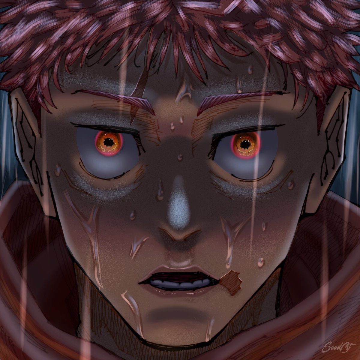 JJK || Itadori Yuji 🎨🖌️

#呪術廻戦モジュロ #Jutsukaisen
#呪術廻戦 
#虎杖悠仁