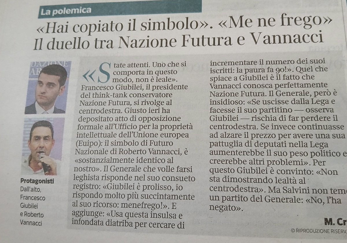 Lorenzo32843904's tweet image. Vanacci che ciula il simbolo a Giubilei
È un mondo fantastico