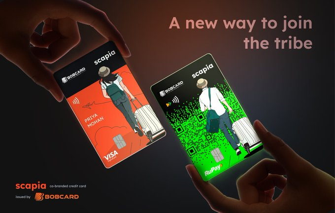 Applied for Scapia earlier and got rejected by Federal Bank?

Good news - you can apply again.
Scapia now comes with BOBCARD as the issuing partner, combining a travel-first app with the scale &amp; trust of a bank-backed issuer.

👉 Apply here: credofly.com/scapia

🧵👇