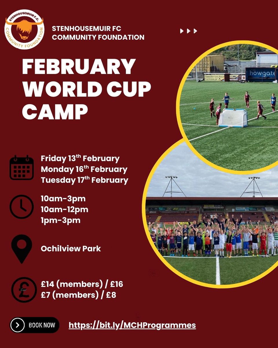 Stenhousemuir FC Community Foundation tweet media