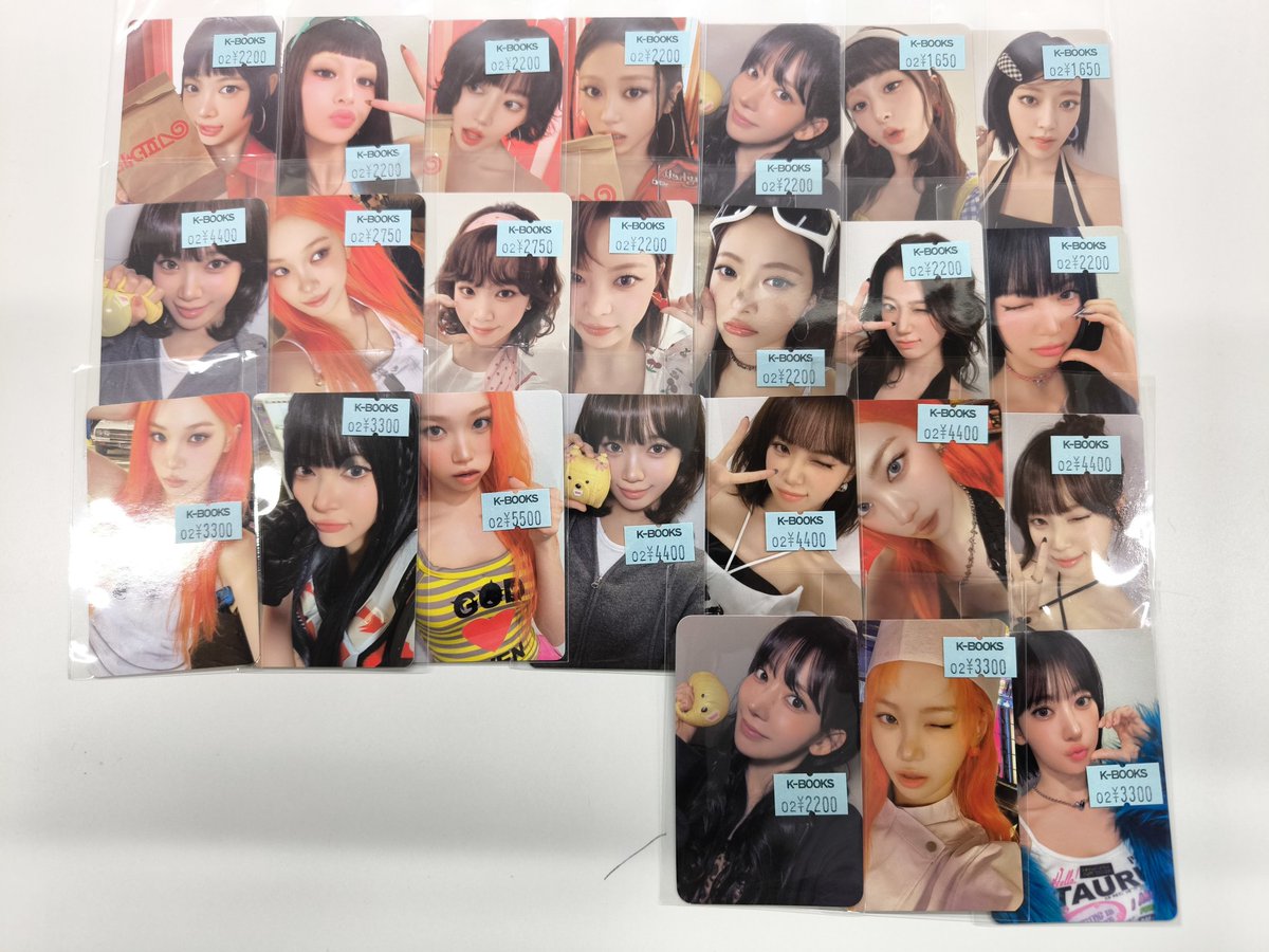 LESSERAFIM 🐯🌸🐍🦢🥔 【入荷情報】 チェウォンちゃんを中心に