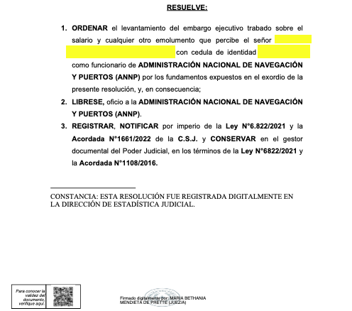 VICTORIA para el justiciable.

Eficiente resolución del Juzgado de Paz de la Recoleta.

Asesórese con profesionales competentes.