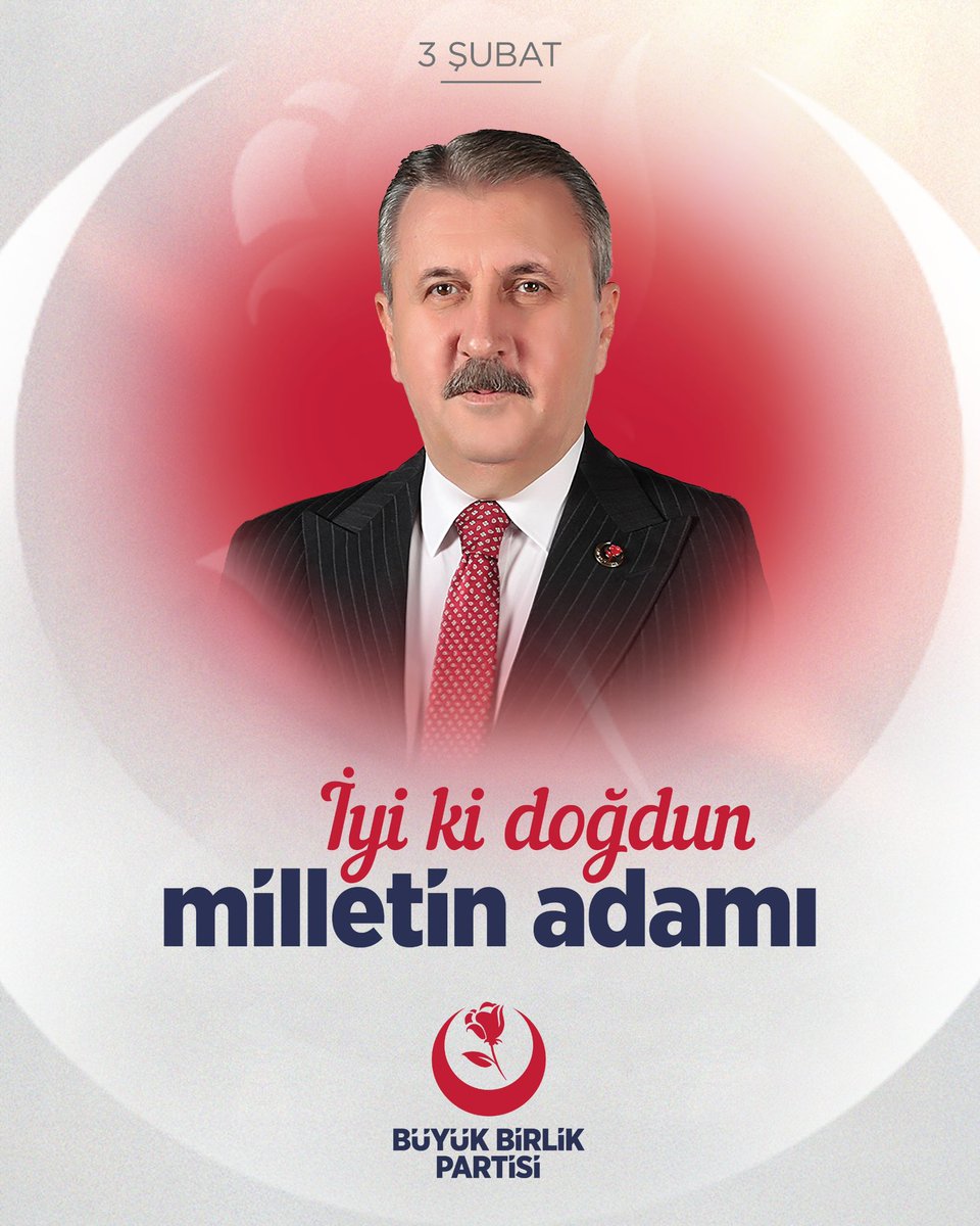 bbphabermerkezi's tweet photo. İyi ki doğdunuz…
Duruşuyla, mücadelesiyle ve millet sevdasıyla
bu ülkenin vicdanı olmaya devam eden
milletin adamı.

Sağlıkla, kararlılıkla ve inançla geçen
nice yıllara…

Allah yolunuzu açık, hizmetinizi daim eylesin.
#MustafaDestici https://t.co/oIjItPKSrW