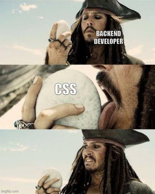 fidexcode's tweet photo. Backend devs when they try writing CSS: https://t.co/o0JGJk36wO
