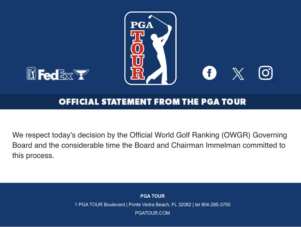 PGA TOUR Communications tweet media