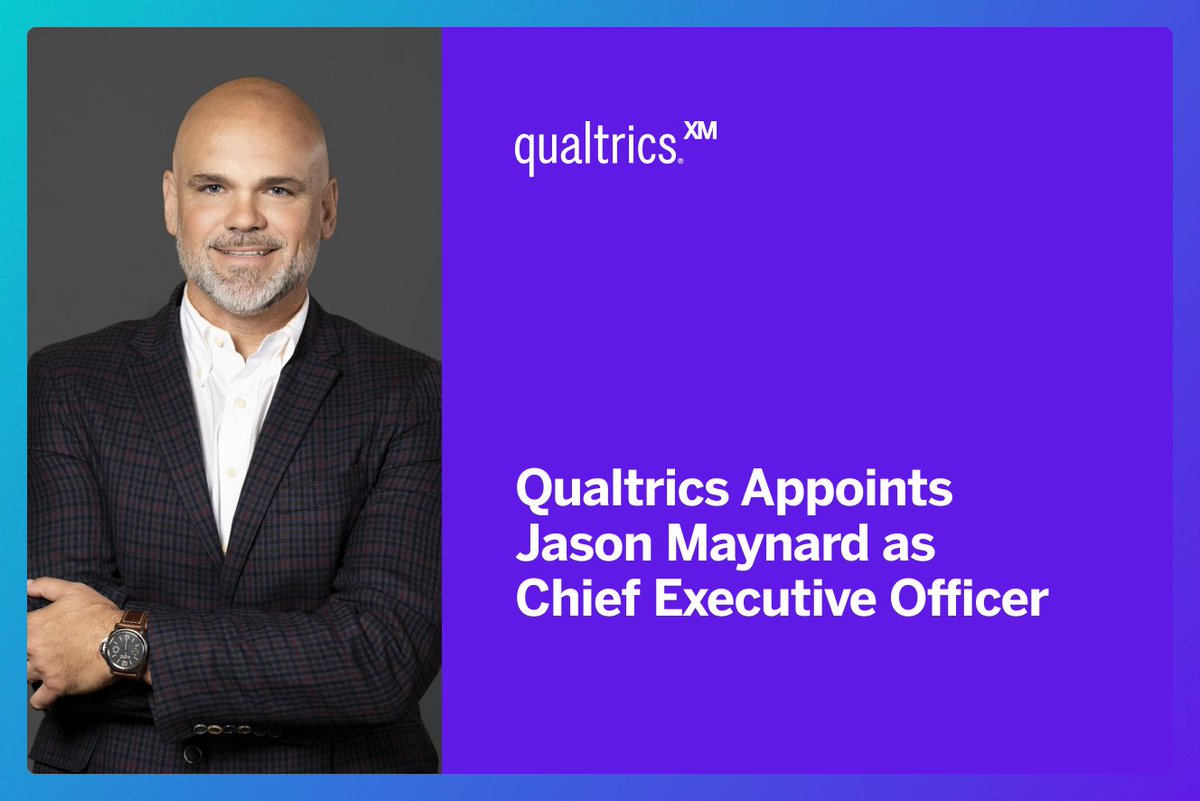 Qualtrics tweet media