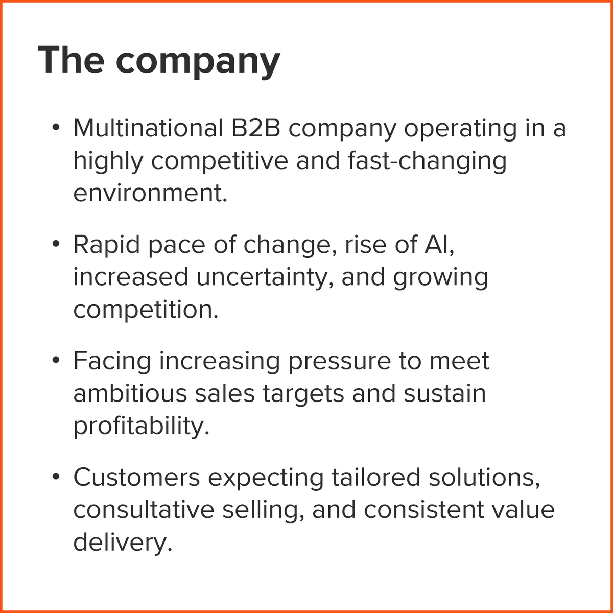 WalkLeadership's tweet photo. In a highly competitive context, one of our client's faced growing pressure: ambitious sales targets, rising customer expectations, and rapid digitalization driven by AI and data. https://t.co/dcthnbGVhf