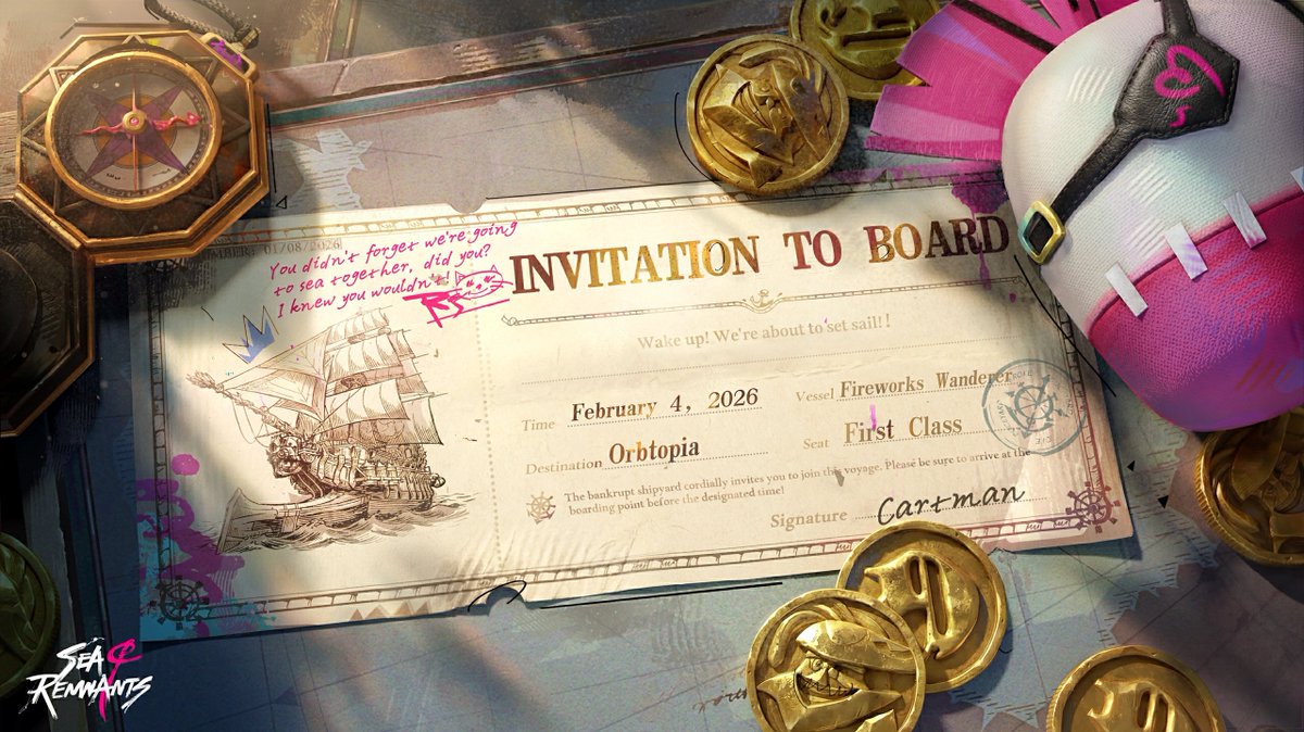 Sea of Remnants tweet media