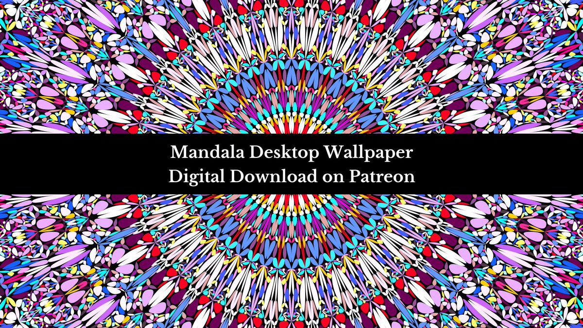 DavidZydd's tweet image. Mandala Desktop Wallpapers - available on Patreon: patreon.com/collection/188… #mindfuldesign