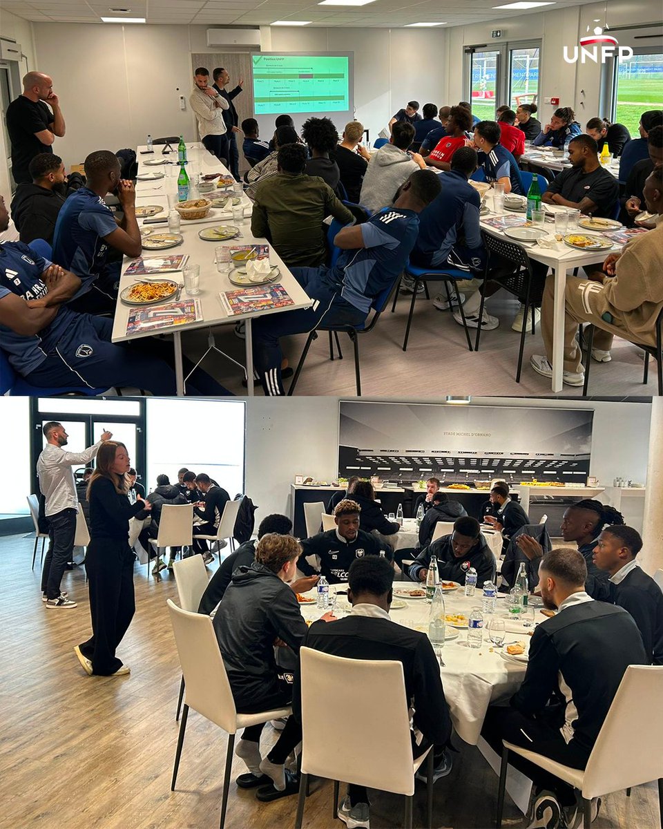 L’UNFP poursuit son cycle de rencontres avec les effectifs professionnels. Nos équipes étaient ces derniers jours au @parisfc et au @smcaen pour accompagner les joueurs sur les enjeux structurels de leur métier. 🤝

Au cœur des échanges :

🔹 Droit du travail : Sécurisation des