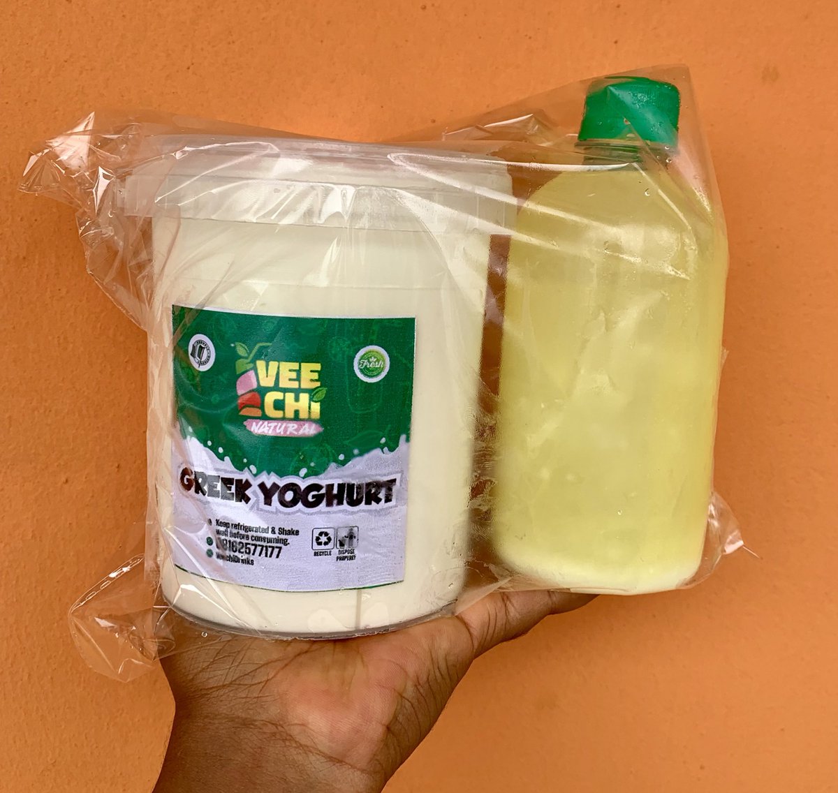ChikaodiVivian's tweet photo. Picked up today:
50cl tigernut x1
Zobo x2
1 liter sweetened Greek yoghurt x1
₦13,000
+ 1 free whey &amp; 1 tigernut from giveaway. https://t.co/Z2XsvS2N1C