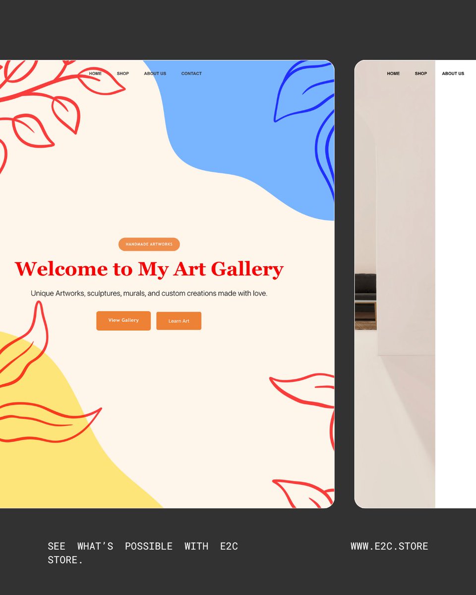 E2cStore's tweet photo. You don't need a design degree to look this good.
Swipe through to see what is possible when you have the right foundation.
Ready to build your own store? Launch now at E2C Store.
#StoreSpotlight #WebDesignInspo #Ecommerce #SmallBizLove #E2CStore #NoCode https://t.co/rbdMowGMAX