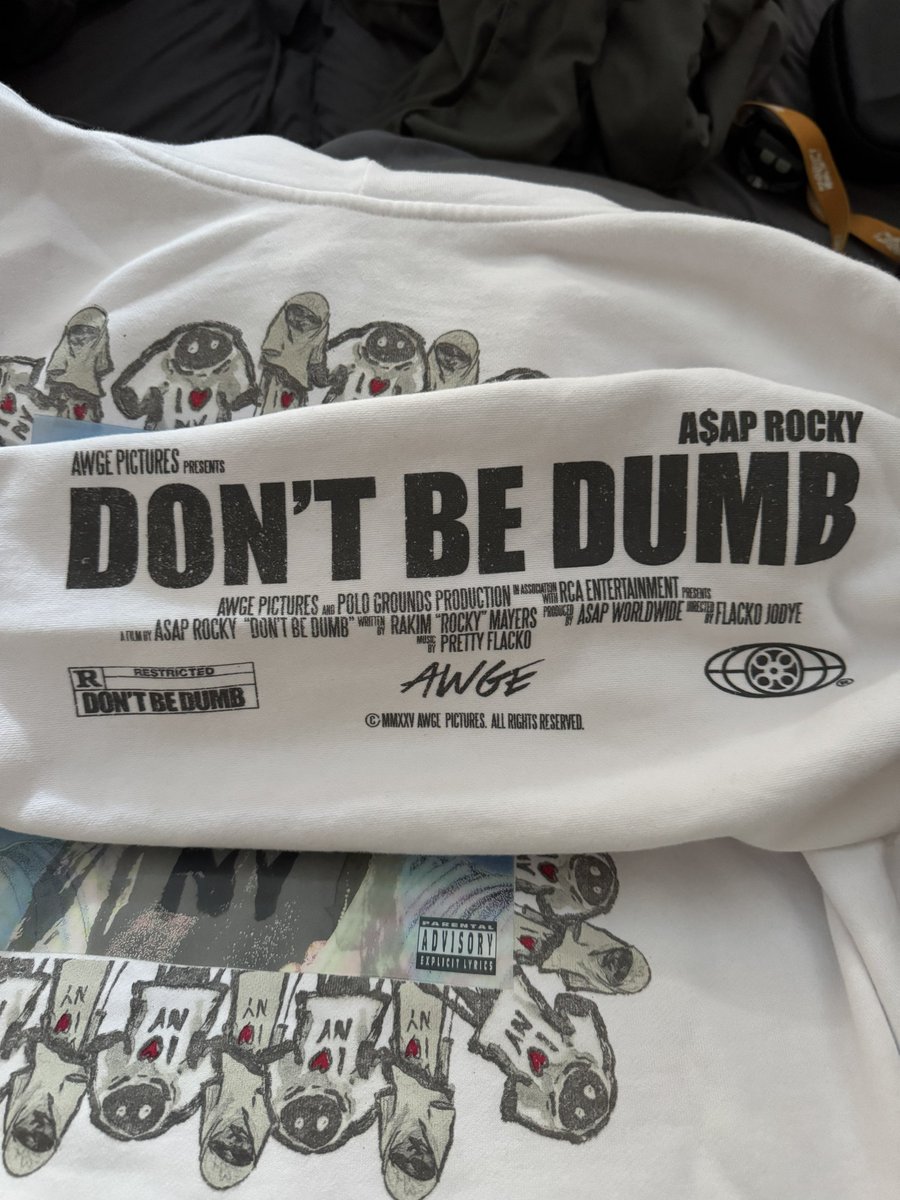 DannyPaps94's tweet image. Shout-out @infolky for sending me this fire @asvpxrocky hoodie for winning his giveaway on here! 🔥🔥 #DONTBEDUMB