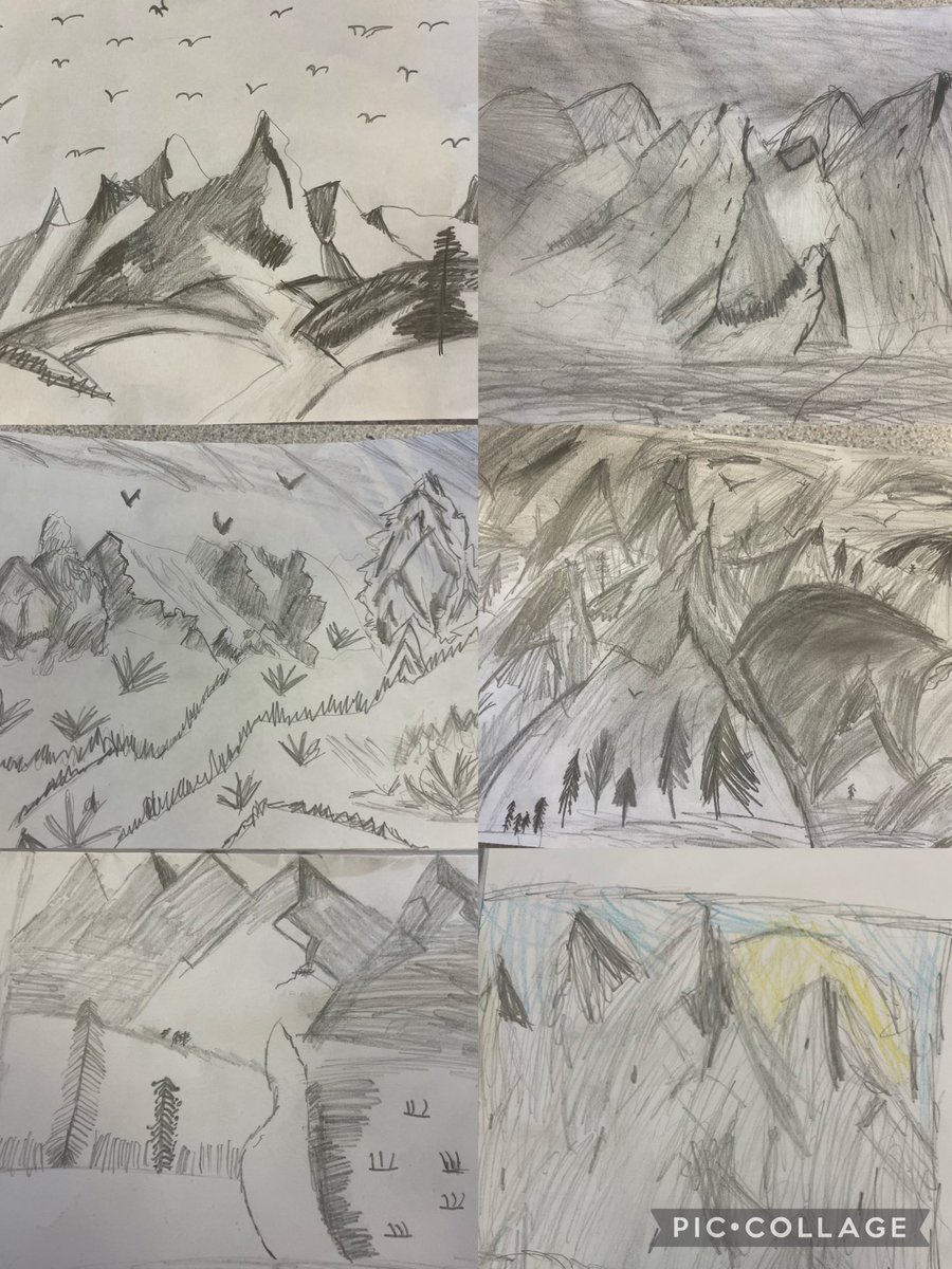 StJoseRC1's tweet photo. Year 3 & 4 have been busy learning how to sketch and shade.
We created amazing mountain pictures as part of our topic Mighty Mountains and Violent Volcanoes πποΈ
Fantastic creativity on show!
#creativecontributors #expressivearts
@BlaenauGwentCBC @BishopHedleyRC @TredegarCouncil https://t.co/rjWhC6o4J7