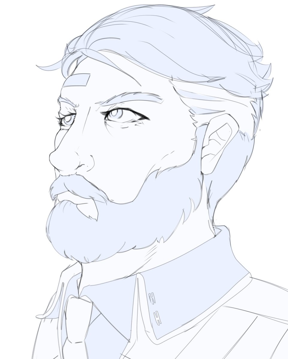 «You can't believe in honesty
That your children can win a war»

James Ironwood - WIP

#Rwby #rwbyfanart #fanart #ironwood #WIP