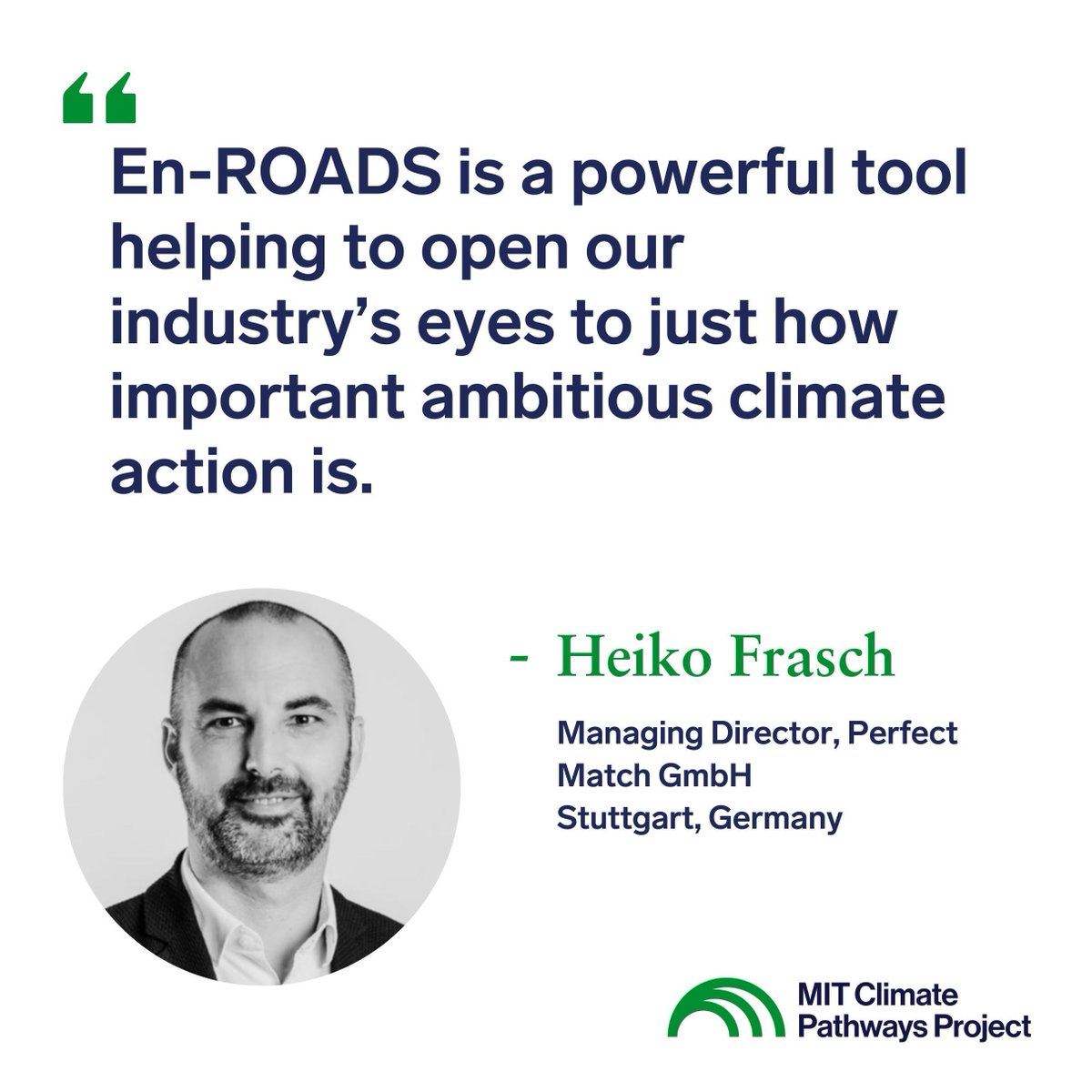 MIT_CPC's tweet image. Many factors go into planning + operating top-tier sporting events, including addressing climate impacts and educating fans.

Through our MIT Climate Pathways Project w/@MITSloanSusty + @climateinteract, Heiko Frasch of Perfect Match GmbH 🎾 found #En-ROADS to be eye-opening.