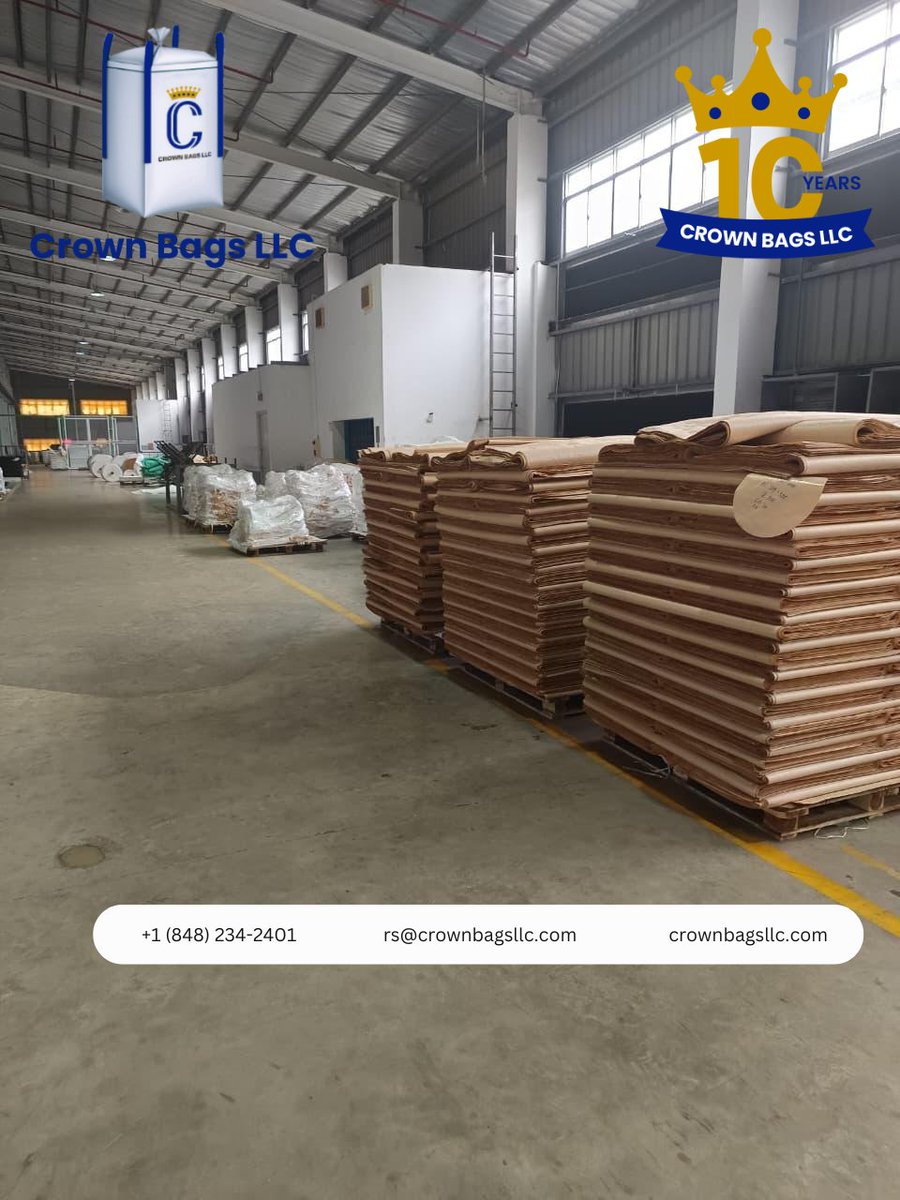 crownbags01's tweet image. Where cleanliness meets consistency.
✔ Zero contamination
✔ Defect-free output
✔ Premium bulk, valve &amp;amp; BOPP bags
Trust the process. Trust Crown Bags LLC.
🔗 crownbagsllc.com
#CrownBagsLLC #PackagingQuality #CleanFacility #BOPPbags #ValveBags #BulkBags