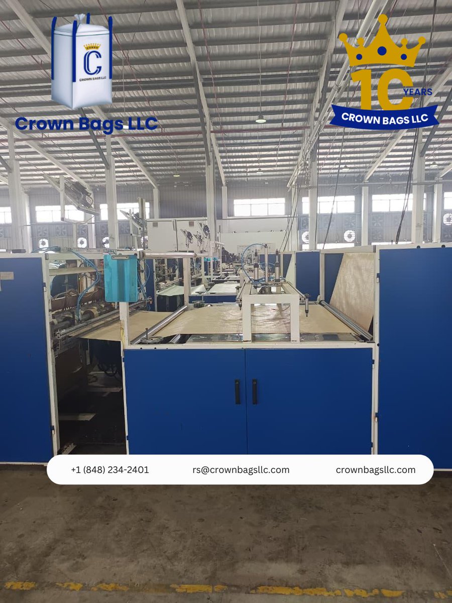crownbags01's tweet image. Where cleanliness meets consistency.
✔ Zero contamination
✔ Defect-free output
✔ Premium bulk, valve &amp;amp; BOPP bags
Trust the process. Trust Crown Bags LLC.
🔗 crownbagsllc.com
#CrownBagsLLC #PackagingQuality #CleanFacility #BOPPbags #ValveBags #BulkBags