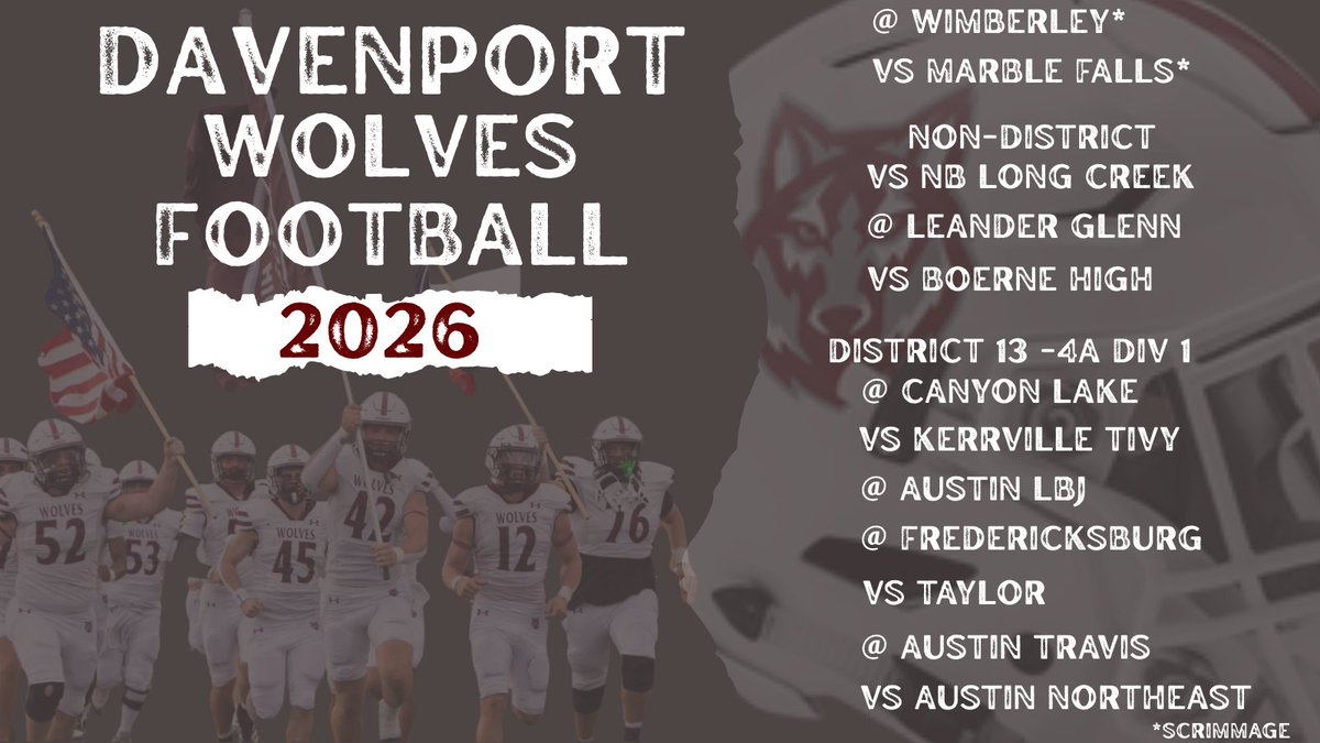 Davenport Football tweet media